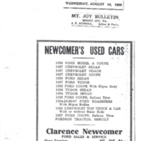 Automobiles 1929